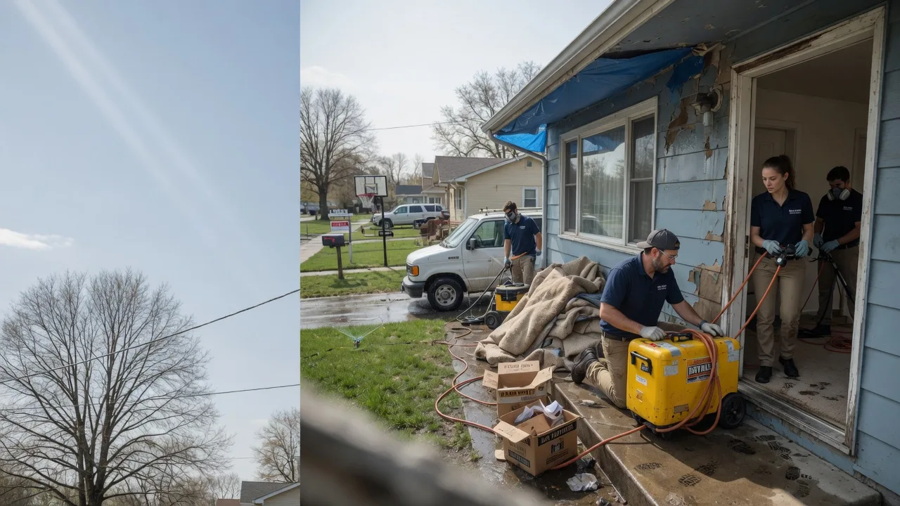Basement Flood Cleanup in New Haven, WV near me